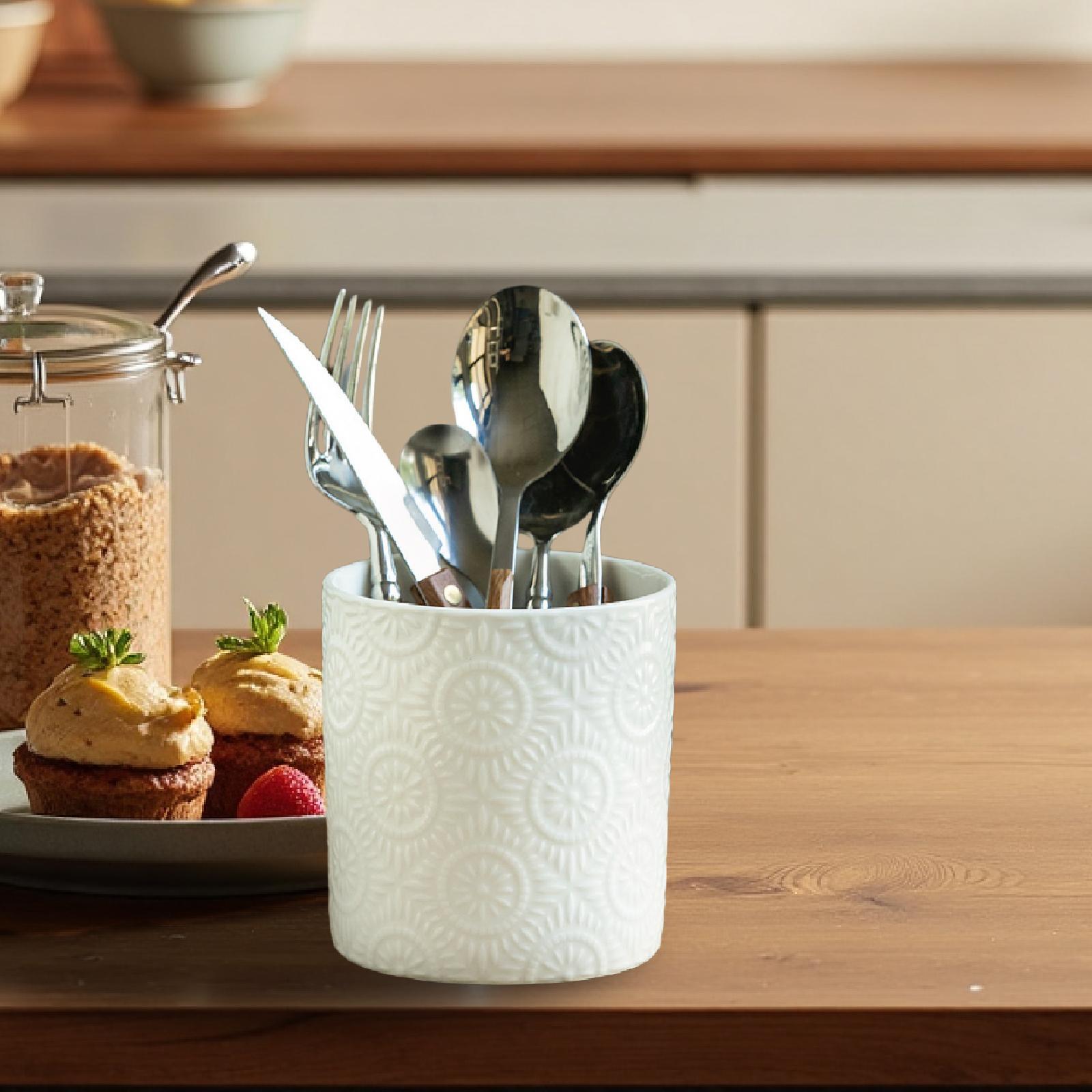 حامل أدوات سيراميك متعدد الوظا - مراجعة Home Cooking Utensils وسعره