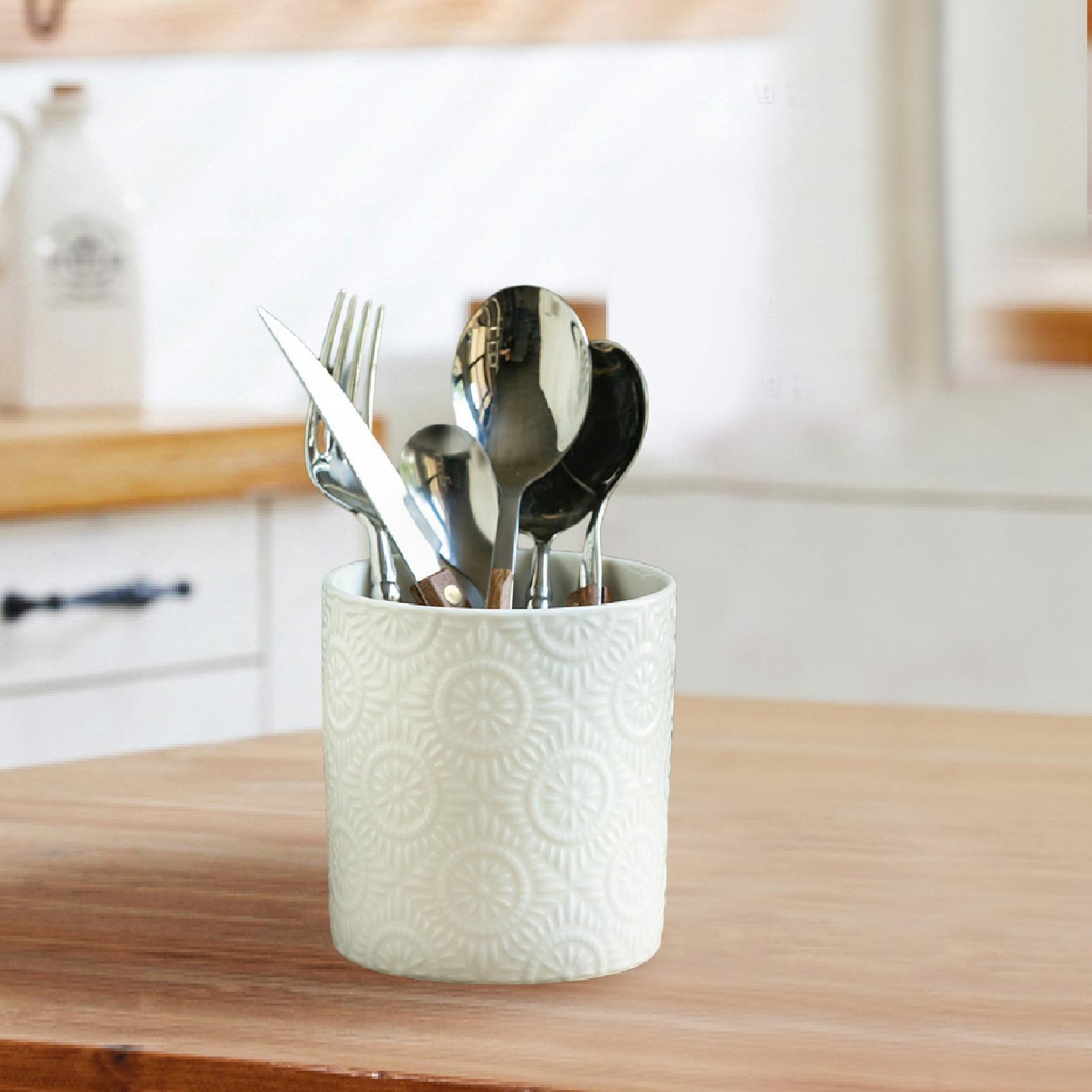 حامل أدوات سيراميك متعدد الوظا - مراجعة Home Cooking Utensils وسعره