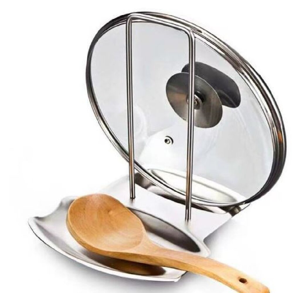 حامل غطاء القدر من الفولاذ الم - مراجعة Home Cooking Utensils وسعره